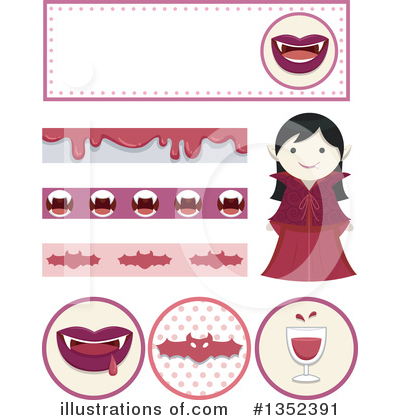 Vampire Mouth Clipart #1352391 by BNP Design Studio
