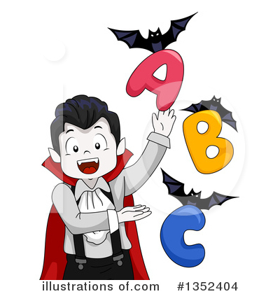 Vampire Bats Clipart #1352404 by BNP Design Studio