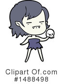 Vampire Clipart #1488498 by lineartestpilot
