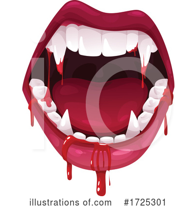 Vampiress Clipart #1725301 by Vector Tradition SM