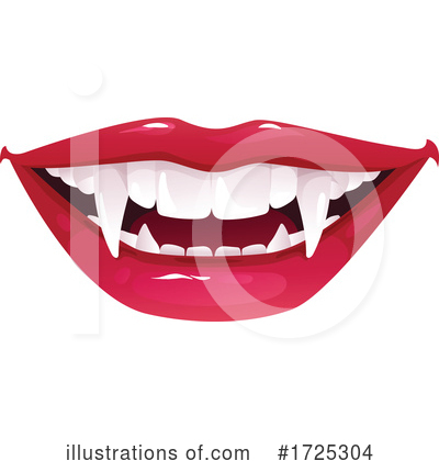 Vampiress Clipart #1725304 by Vector Tradition SM