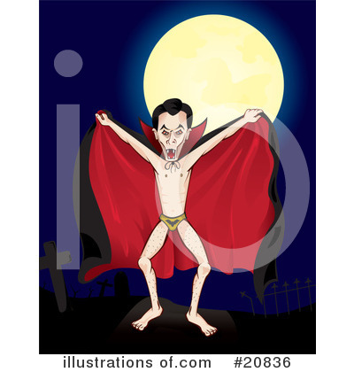 Royalty-Free (RF) Vampire Clipart Illustration by Paulo Resende - Stock Sample #20836