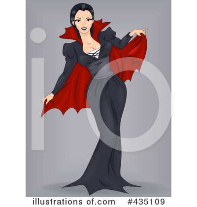 Royalty-Free (RF) Vampire Clipart Illustration by BNP Design Studio - Stock Sample #435109