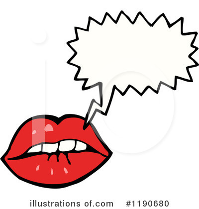 Vampire Lips Clipart #1190680 by lineartestpilot