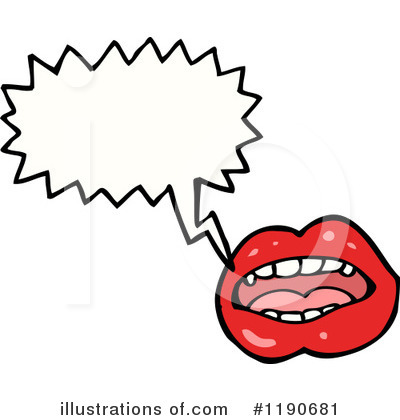 Vampire Lips Clipart #1190681 by lineartestpilot