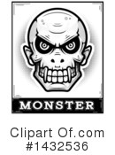 Vampire Skull Clipart #1432536 by Cory Thoman