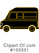 Van Clipart #100301 by Lal Perera