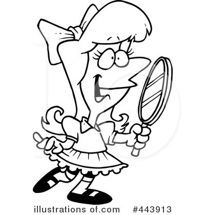 Royalty-Free (RF) Vanity Clipart Illustration by toonaday - Stock Sample #443913