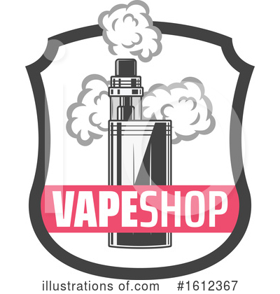 Royalty-Free (RF) Vaping Clipart Illustration by Vector Tradition SM - Stock Sample #1612367