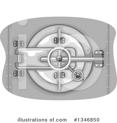 Vault Clipart #1346850 by BNP Design Studio