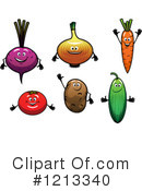 Vegetable Clipart #1213340 by Vector Tradition SM