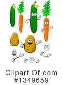 Vegetable Clipart #1349659 by Vector Tradition SM