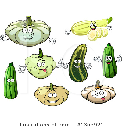 Royalty-Free (RF) Vegetable Clipart Illustration by Vector Tradition SM - Stock Sample #1355921