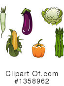 Vegetable Clipart #1358962 by Vector Tradition SM