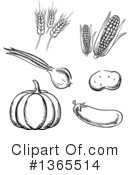 Vegetable Clipart #1365514 by Vector Tradition SM