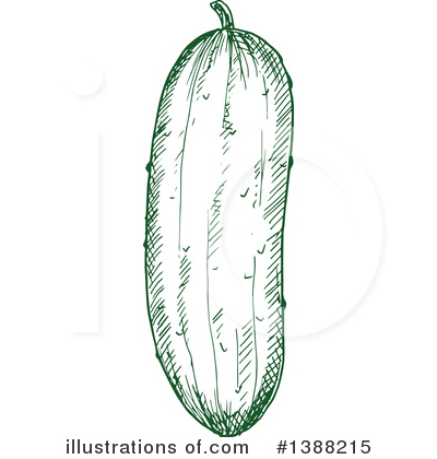 Royalty-Free (RF) Vegetable Clipart Illustration by Vector Tradition SM - Stock Sample #1388215