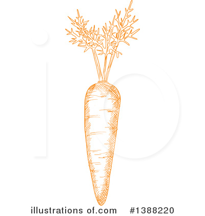 Royalty-Free (RF) Vegetable Clipart Illustration by Vector Tradition SM - Stock Sample #1388220