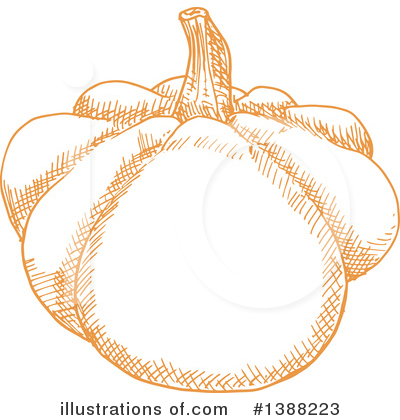Royalty-Free (RF) Vegetable Clipart Illustration by Vector Tradition SM - Stock Sample #1388223