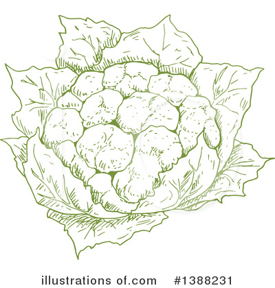 Royalty-Free (RF) Vegetable Clipart Illustration by Vector Tradition SM - Stock Sample #1388231