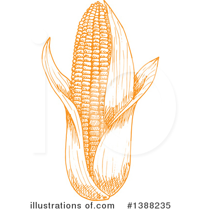 Royalty-Free (RF) Vegetable Clipart Illustration by Vector Tradition SM - Stock Sample #1388235