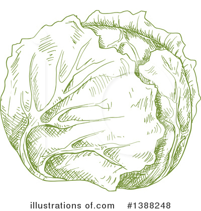 Royalty-Free (RF) Vegetable Clipart Illustration by Vector Tradition SM - Stock Sample #1388248
