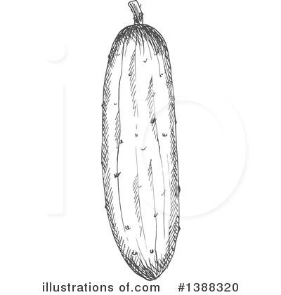 Royalty-Free (RF) Vegetable Clipart Illustration by Vector Tradition SM - Stock Sample #1388320
