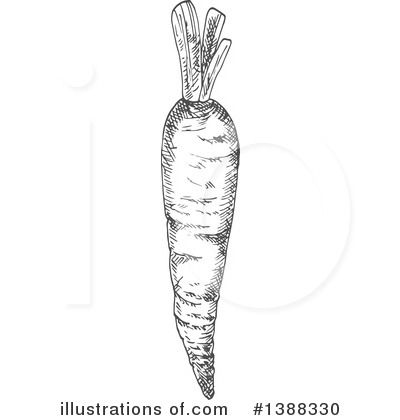 Royalty-Free (RF) Vegetable Clipart Illustration by Vector Tradition SM - Stock Sample #1388330