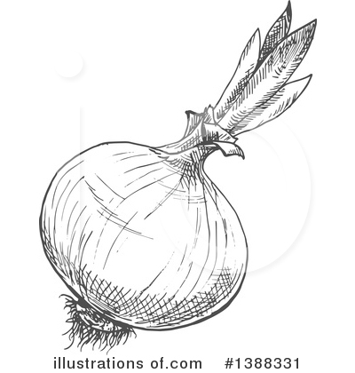 Royalty-Free (RF) Vegetable Clipart Illustration by Vector Tradition SM - Stock Sample #1388331