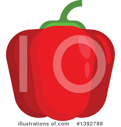 Royalty-Free (RF) Vegetable Clipart Illustration by Vector Tradition SM - Stock Sample #1392788