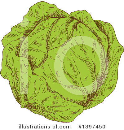 Royalty-Free (RF) Vegetable Clipart Illustration by Vector Tradition SM - Stock Sample #1397450
