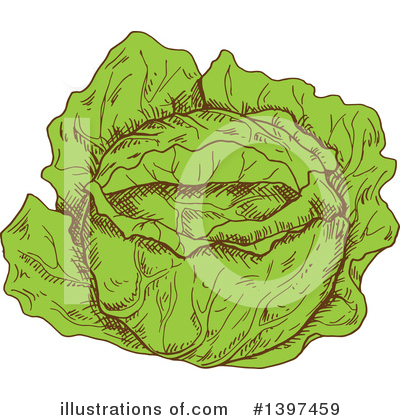 Royalty-Free (RF) Vegetable Clipart Illustration by Vector Tradition SM - Stock Sample #1397459