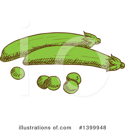 Royalty-Free (RF) Vegetable Clipart Illustration by Vector Tradition SM - Stock Sample #1399948