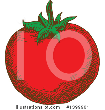 Royalty-Free (RF) Vegetable Clipart Illustration by Vector Tradition SM - Stock Sample #1399961