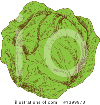 Royalty-Free (RF) Vegetable Clipart Illustration by Vector Tradition SM - Stock Sample #1399978