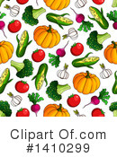 Vegetable Clipart #1410299 by Vector Tradition SM