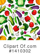 Vegetable Clipart #1410302 by Vector Tradition SM