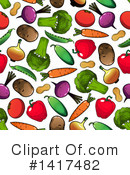 Vegetable Clipart #1417482 by Vector Tradition SM