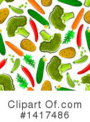Vegetable Clipart #1417486 by Vector Tradition SM