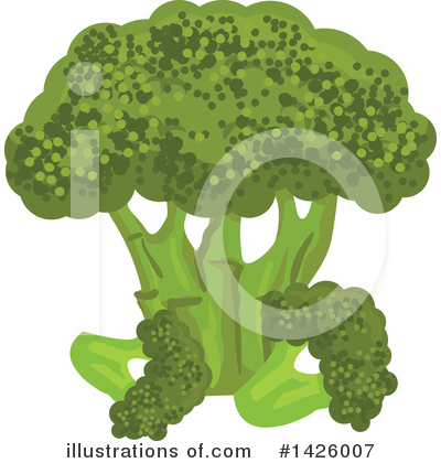 Royalty-Free (RF) Vegetable Clipart Illustration by Vector Tradition SM - Stock Sample #1426007