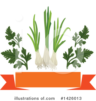 Leeks Clipart #1426013 by Vector Tradition SM