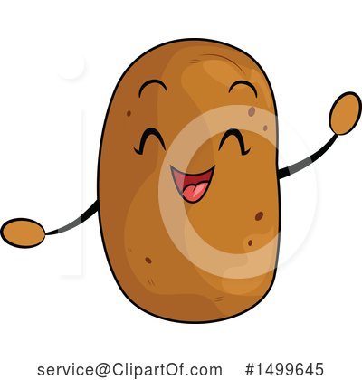 Potato Clipart #1499645 by BNP Design Studio