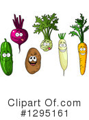 Vegetables Clipart #1295161 by Vector Tradition SM