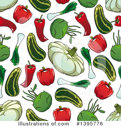 Leek Clipart #1395776 by Vector Tradition SM