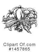 Vegetables Clipart #1457865 by AtStockIllustration