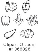 Veggies Clipart #1066326 by Vector Tradition SM