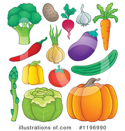 Veggies Clipart #1196990 by visekart