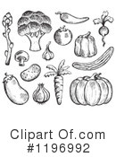 Veggies Clipart #1196992 by visekart