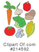 Veggies Clipart #214592 by visekart