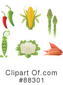 Veggies Clipart #88301 by Tonis Pan