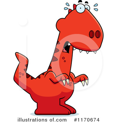 Royalty-Free (RF) Velociraptor Clipart Illustration by Cory Thoman - Stock Sample #1170674